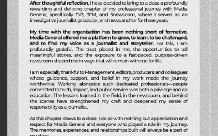 Godwin Asediba Bids Farewell to Media General After Three-Year Stint