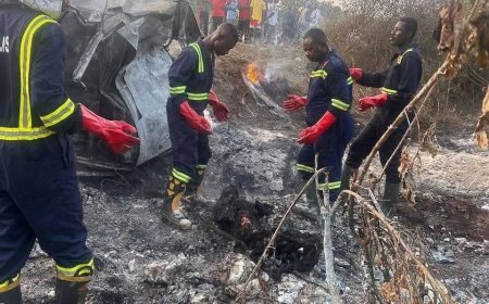 Fire Service Rescues 26 in Kintampo Vehicle Crash